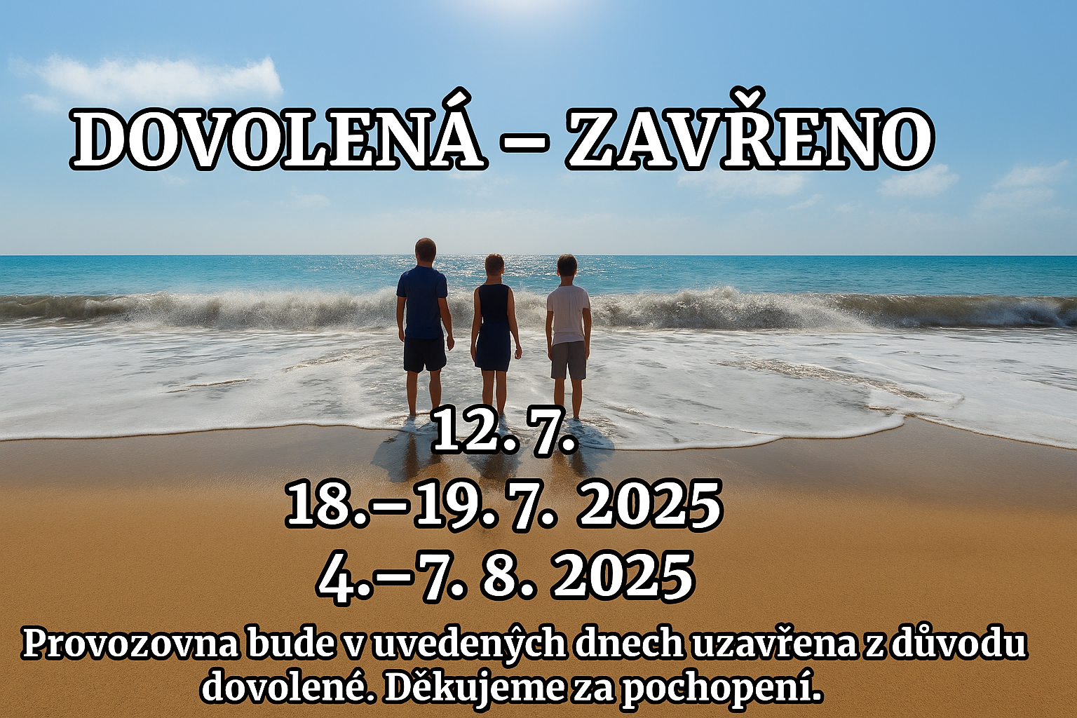 Dovolená 2025